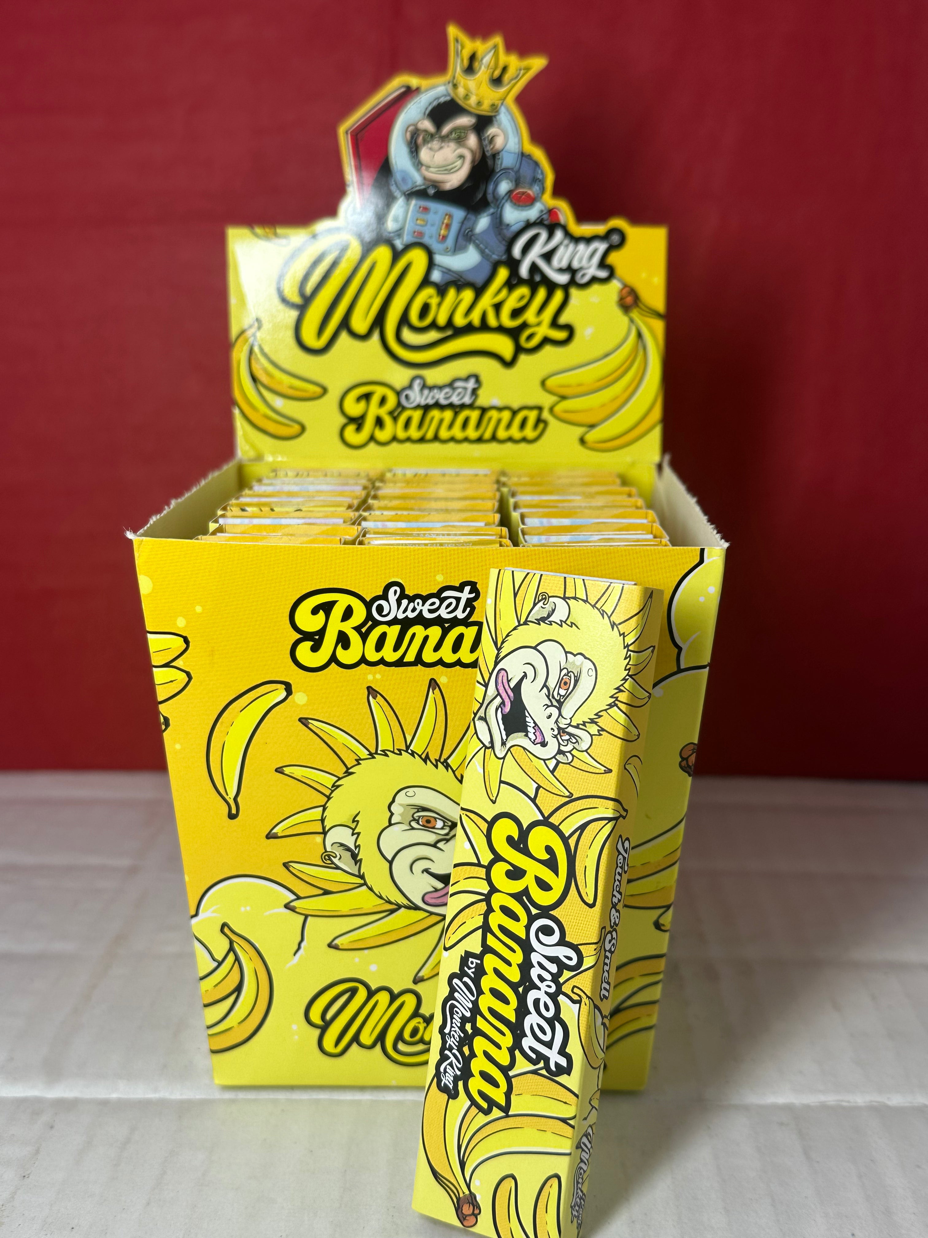 Monkey king sweet banana rolling paper with tips