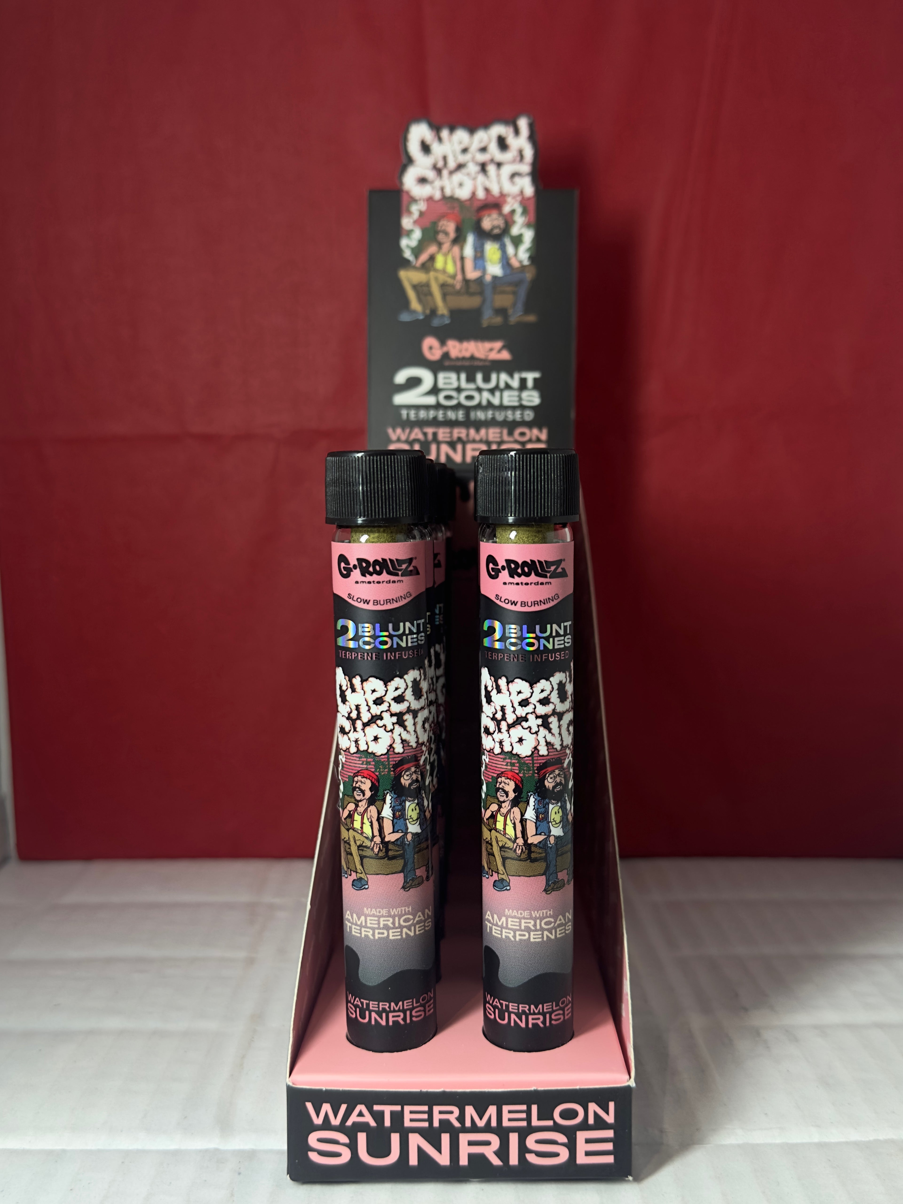 G-rollz blunt cones-cheech & Chong-watermelon sunrise