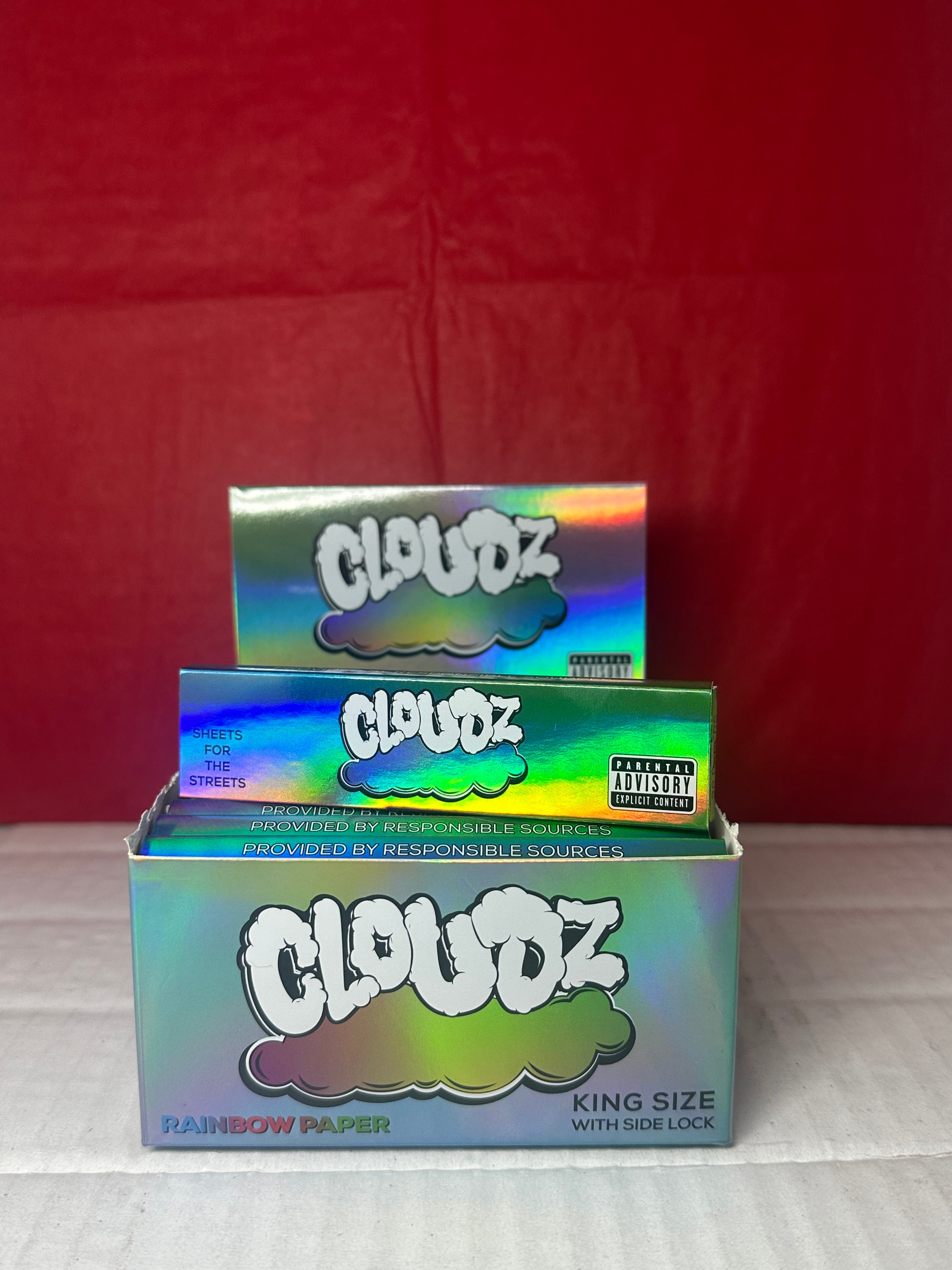 Cloudz rolling paper-Rainbow
