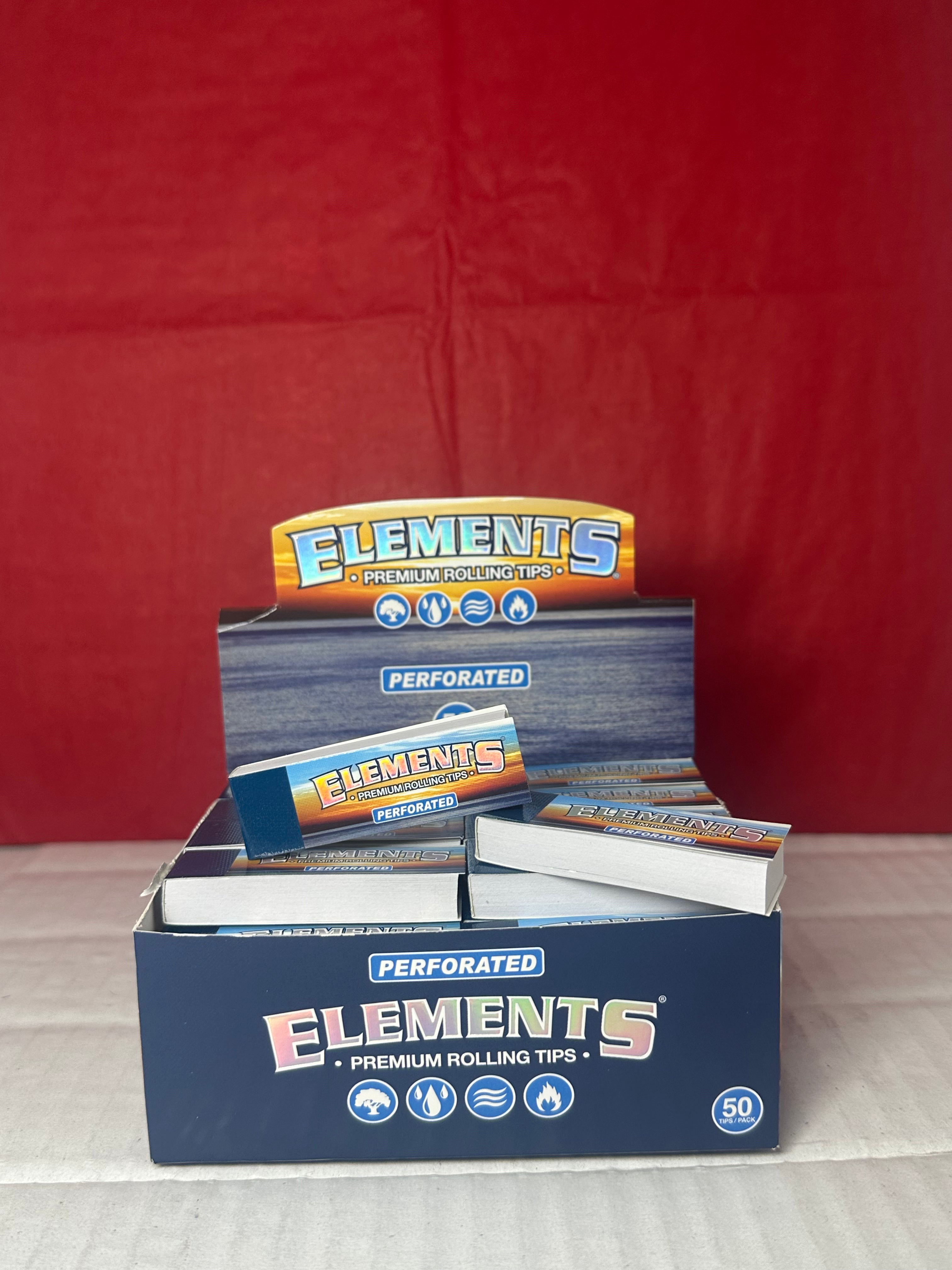 Elements rolling tips-perforated