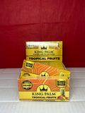 King palm tropical fruits flavoured king size rolling paper with tips