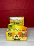 King palm mango flavoured king size rolling paper with tips