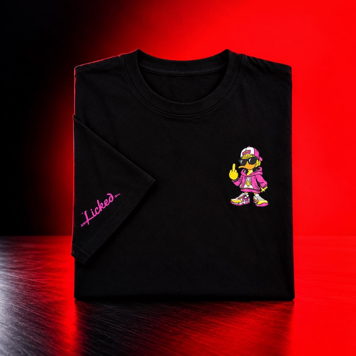 Stick It 2 The Man Pink Duck T-Shirt