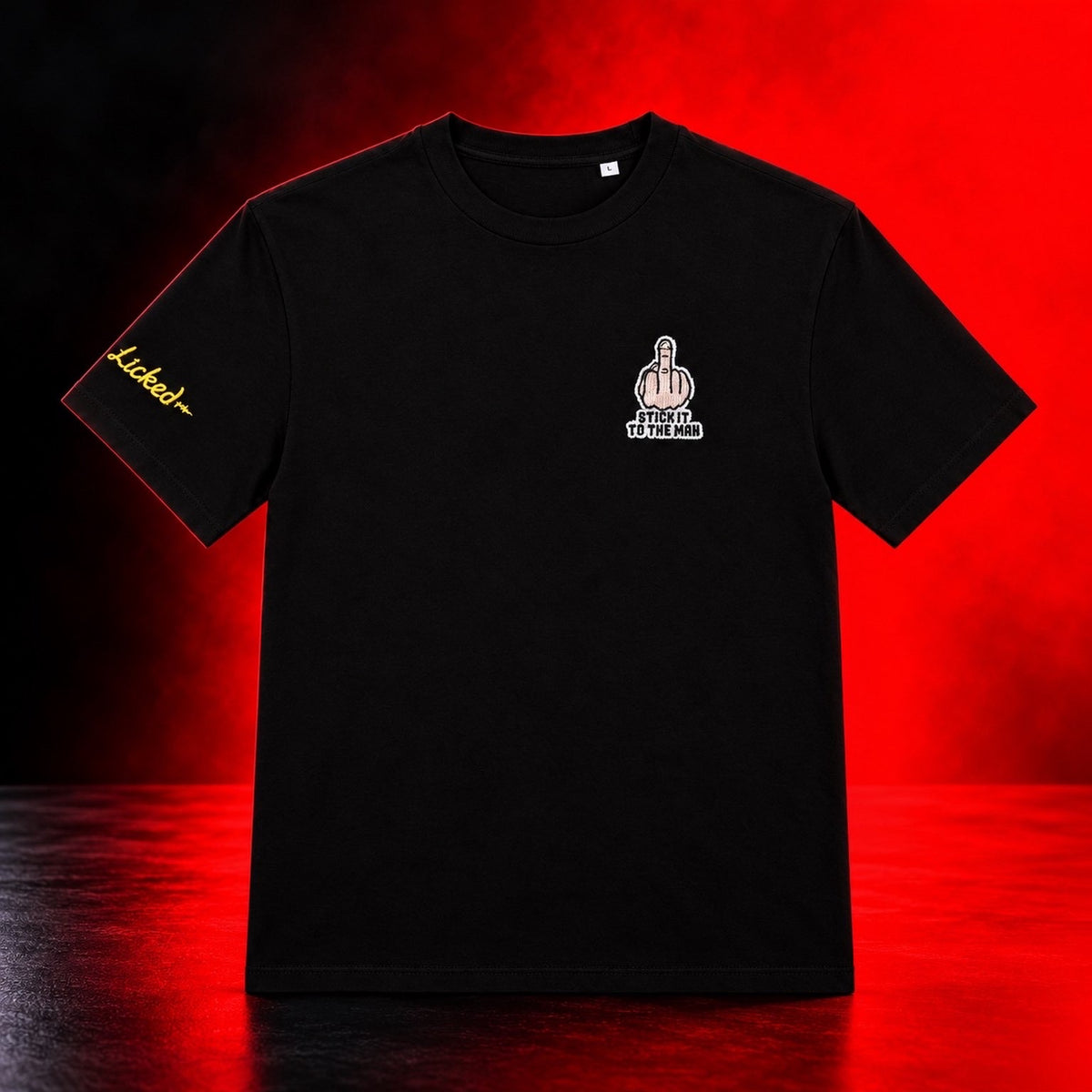 Stick It 2 The Man Finger T-Shirt