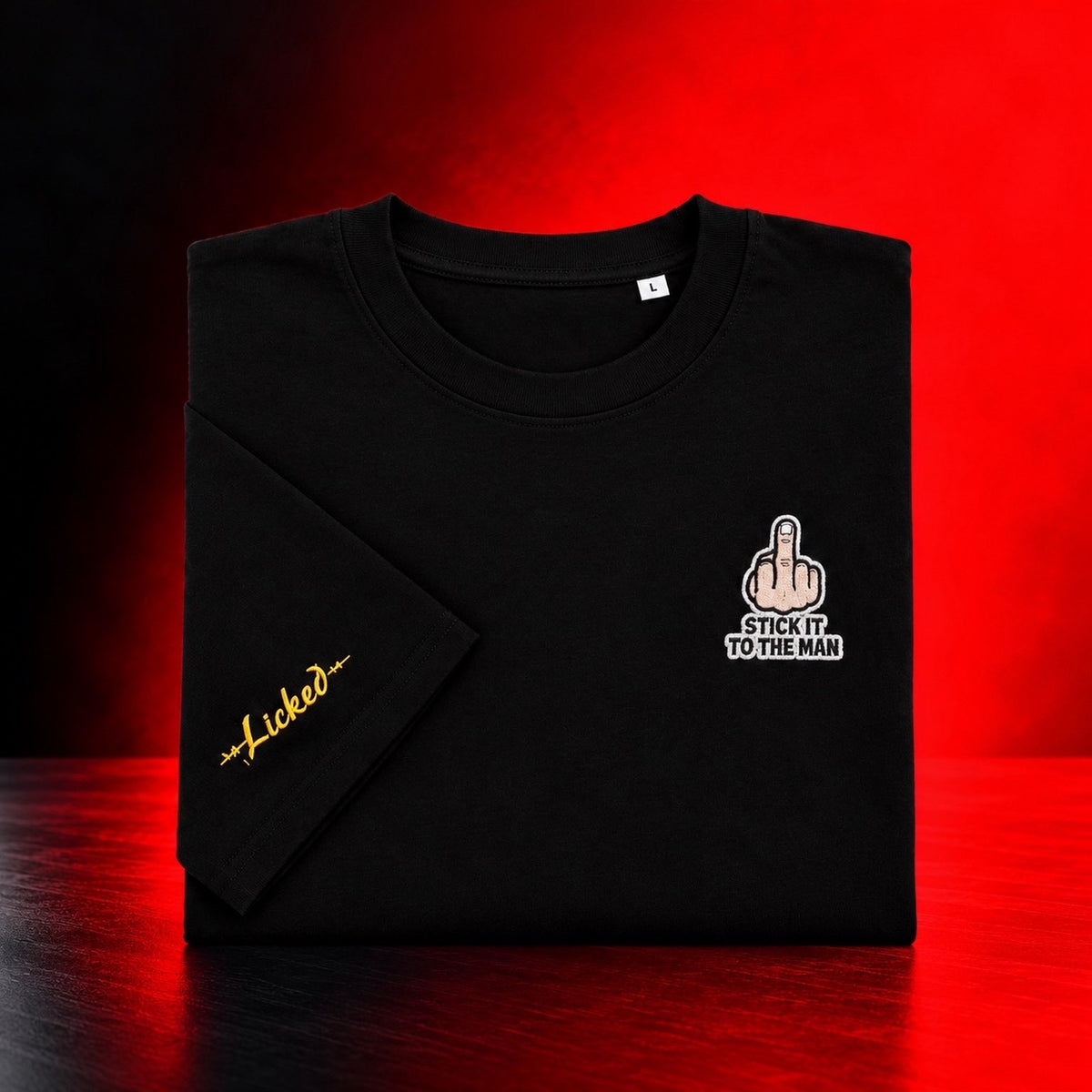 Stick It 2 The Man Finger T-Shirt